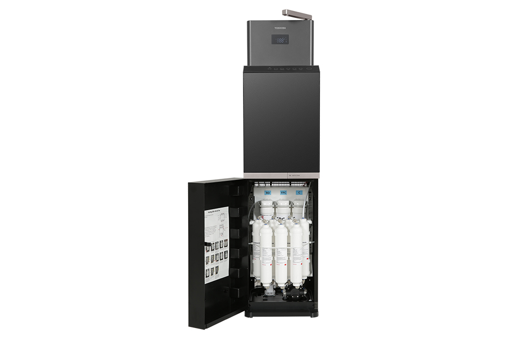 Máy lọc nước RO nóng nguội lạnh Hydrogen Toshiba TWP-W2398SVN(M) 10 lõi - 5