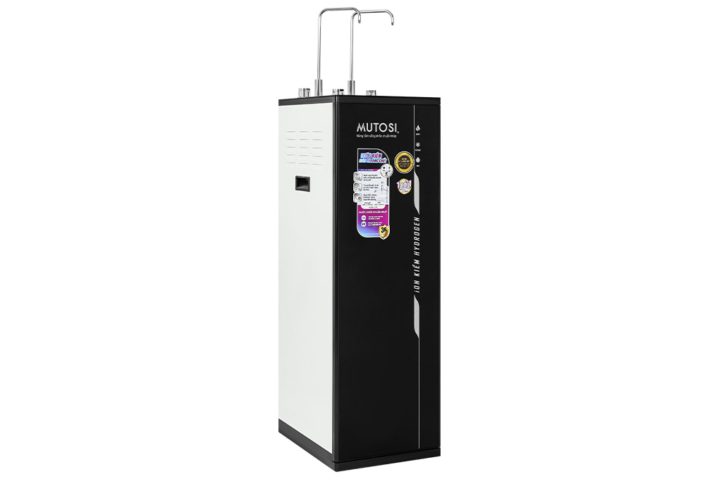 Máy lọc nước RO nóng nguội lạnh Hydrogen ion kiềm Mutosi MP-S1021H 10 lõi Màu Đen
