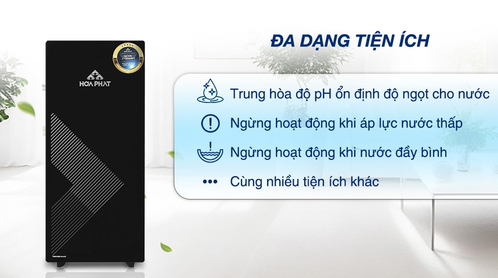 Máy lọc nước RO Hydrogen Hòa Phát HPU488 11 lõi