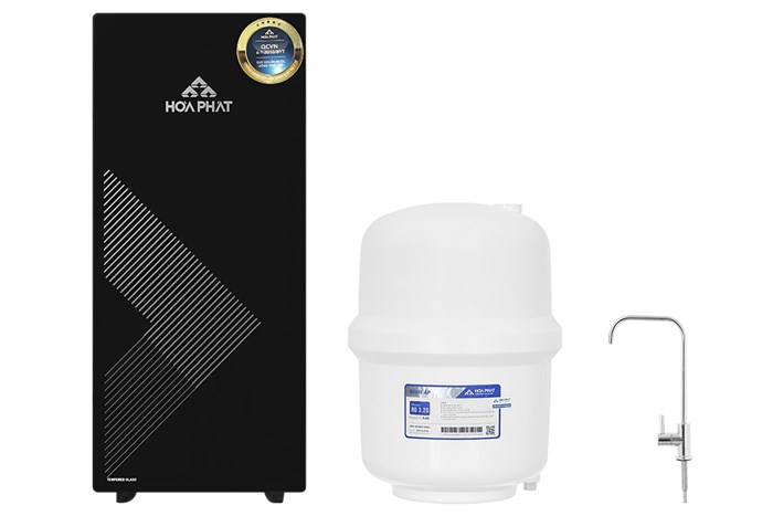 Máy lọc nước RO Hydrogen Hòa Phát HPU488 11 lõi Màu Trắng/Đen