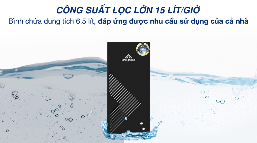 Công suất lọc - Máy lọc nước RO Hòa Phát HPU488 11 lõi