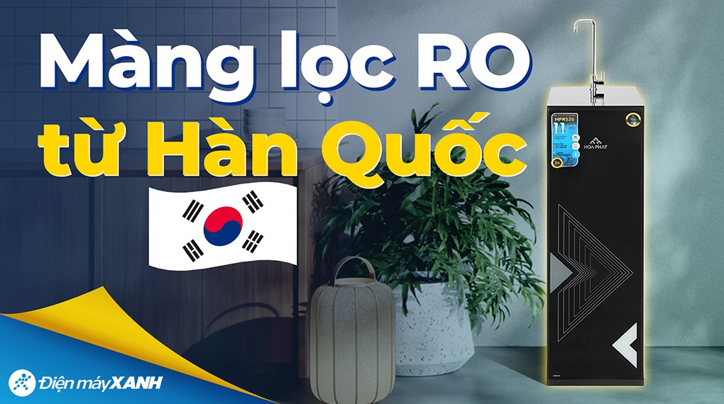 Máy lọc nước RO Hydrogen Hòa Phát HPR526 11 lõi