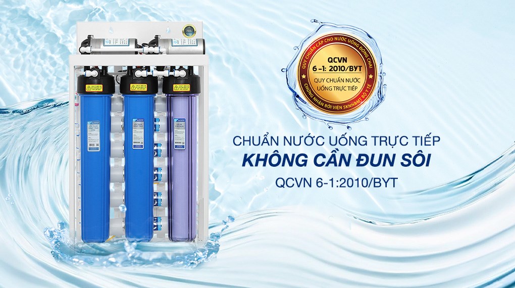 Máy lọc nước RO bán công nghiệp Hòa Phát HPT725 10 lõi