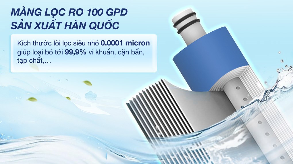 Máy lọc nước RO nóng nguội lạnh Hydrogen Sunhouse UltraPURE SHA76623KL 11 lõi - 6