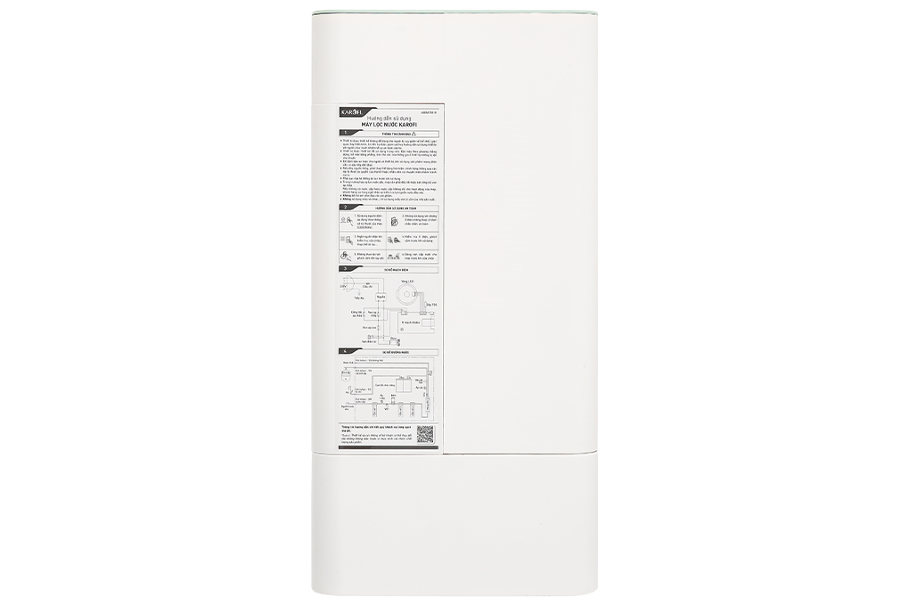 Máy lọc nước RO Hydrogen Karofi KAQ-U98 Pro 10 lõi Màu Trắng