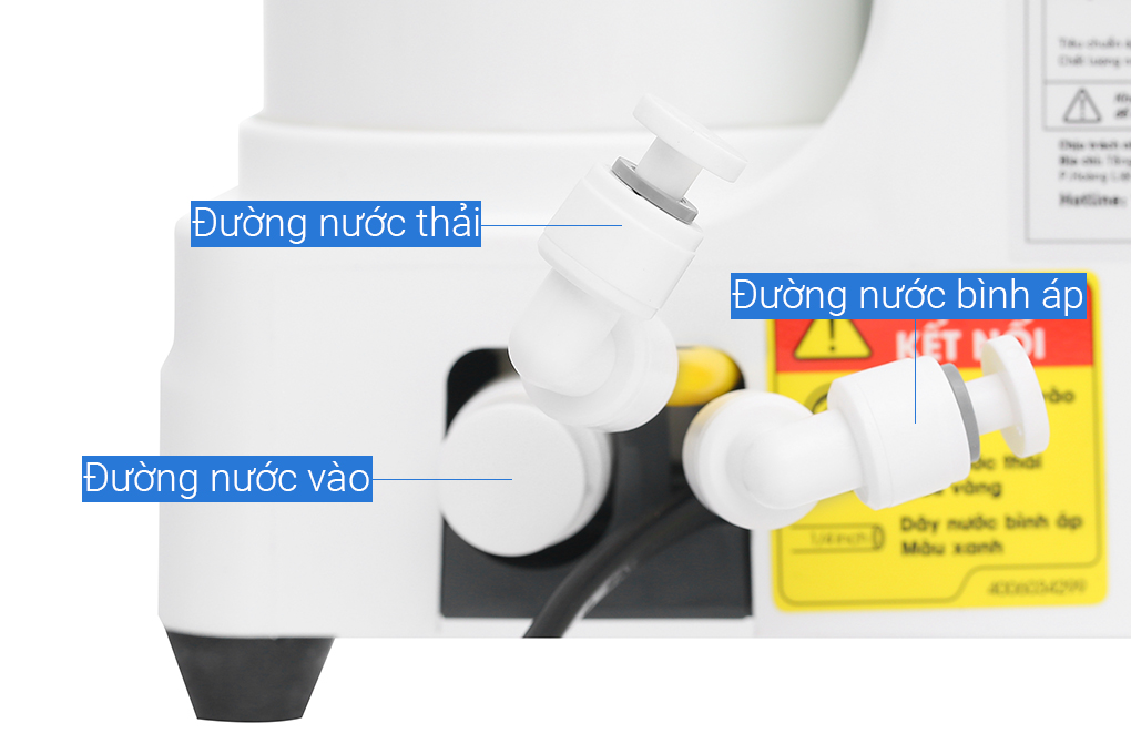 Máy lọc nước RO Karofi KAQ-US08 10 lõi Màu Trắng
