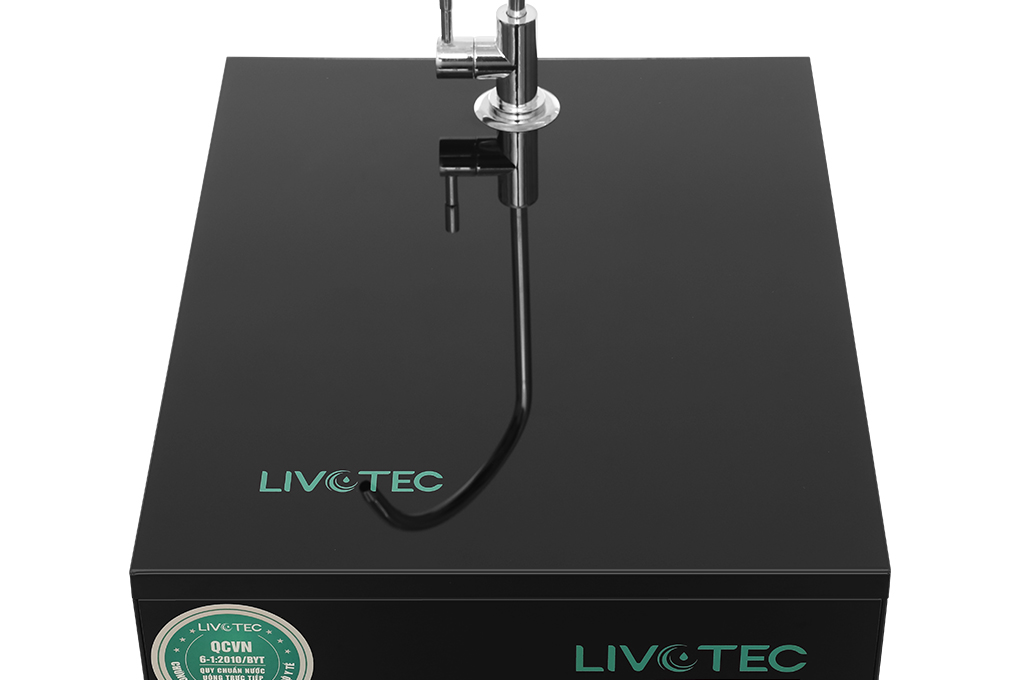 Máy lọc nước RO Hydrogen Livotec 608 10 lõi Màu Đen