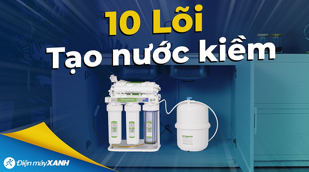 Máy lọc nước RO Hydrogen Kangaroo KGRP10 10 lõi