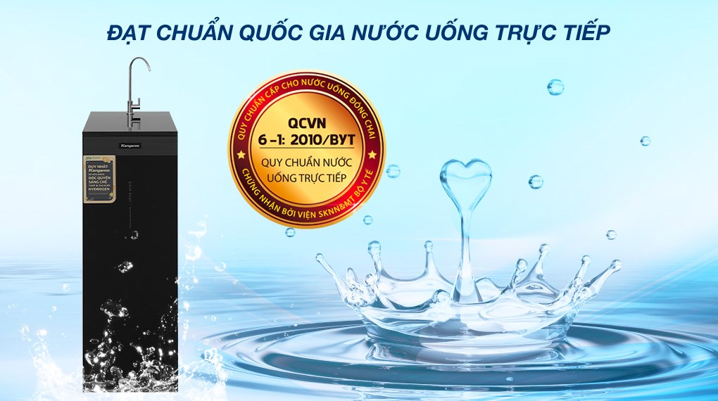 Máy lọc nước RO Hydrogen Kangaroo KG11A1 11 lõi