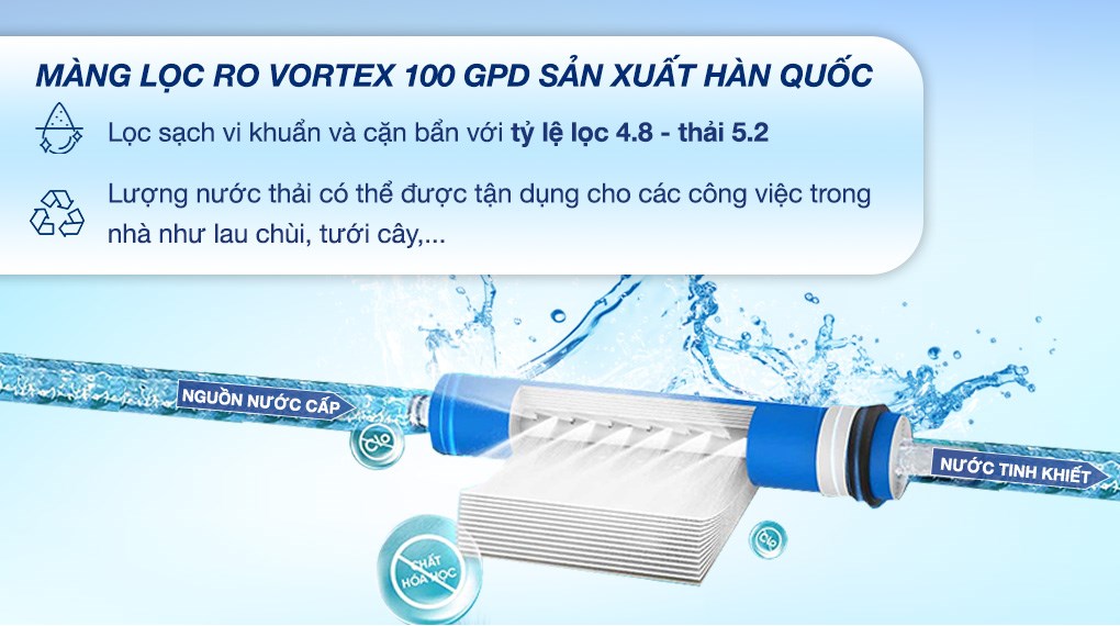 Máy lọc nước RO nóng nguội lạnh Hydrogen Kangaroo KG11A2 11 lõi