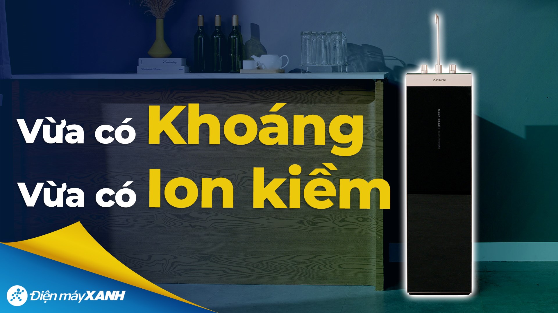 Máy lọc nước RO Hydrogen ion kiềm Kangaroo Sumire KGEP12A1 12 lõi