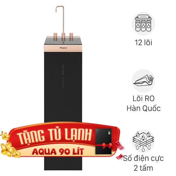 Máy lọc nước RO Hydrogen ion kiềm Kangaroo KGEP12A1