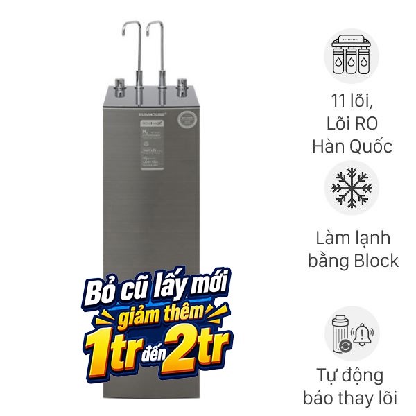 Máy lọc nước RO Sunhouse UltraX SHA76601S