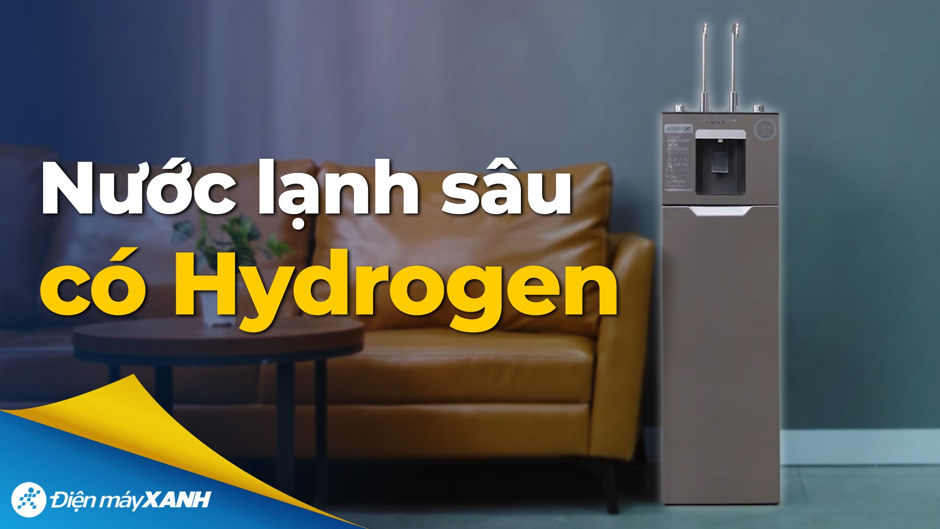 Máy lọc nước RO nóng nguội lạnh Hydrogen Sunhouse UltraX SHA76658SH 11 lõi