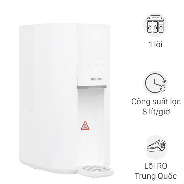 Máy lọc nước RO nóng nguội Philips ADD6901HWH01/74 1 lõi