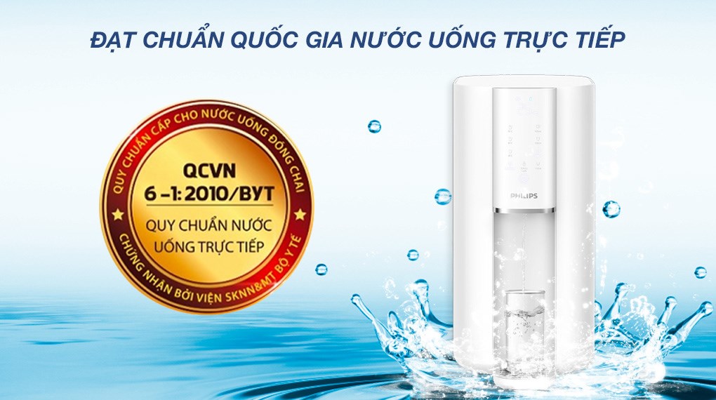 Máy lọc nước RO nóng nguội Philips ADD6901HWH01/74 1 lõi