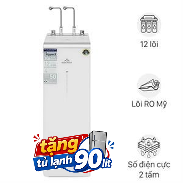 Máy lọc nước RO nóng nguội lạnh Hydrogen ion kiềm Hòa Phát HPA885