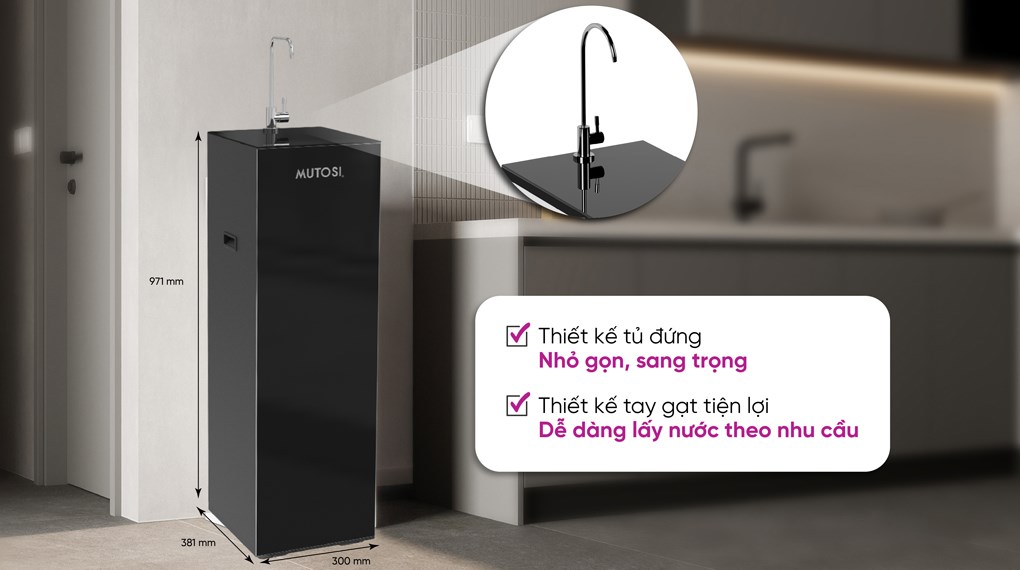Máy lọc nước RO Mutosi MP-S126 10 lõi