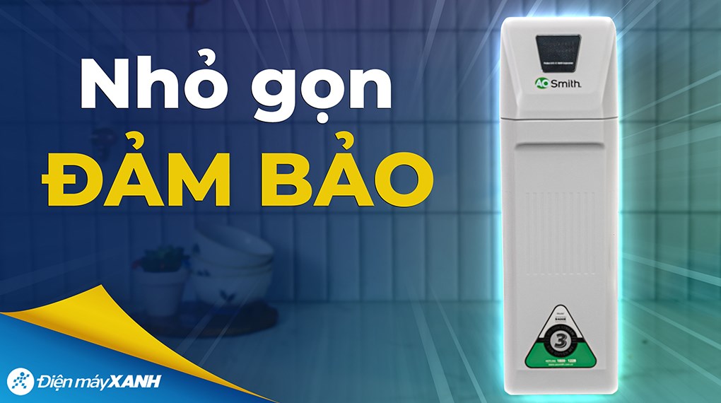 Máy lọc nước RO AOSmith R400E 2 lõi