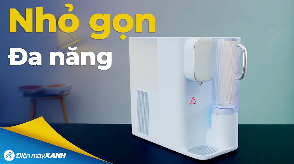 Máy lọc nước RO nóng nguội lạnh Philips ADD6912BL/90 2 lõi