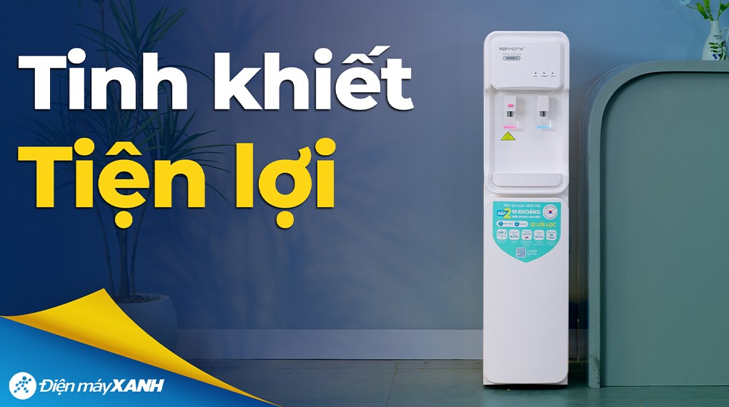 Máy lọc nước RO nóng lạnh Korihome WPK-962 12 lõi