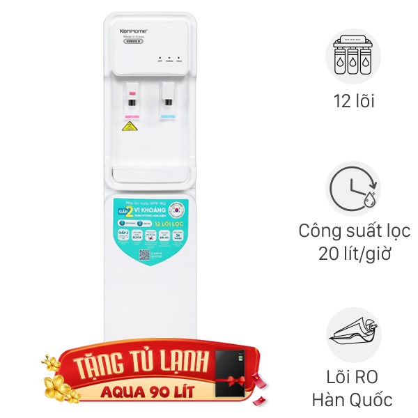 Máy lọc nước RO nóng lạnh Korihome WPK-962