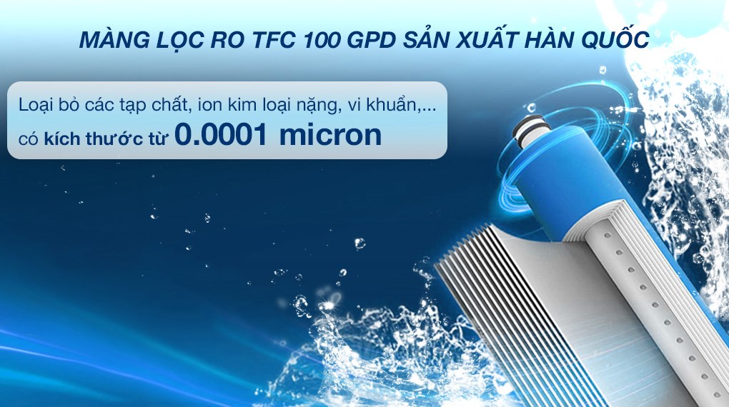 Máy lọc nước RO nóng nguội lạnh Hydrogen ion kiềm Sunhouse UltraX SHA76258LA 12 lõi