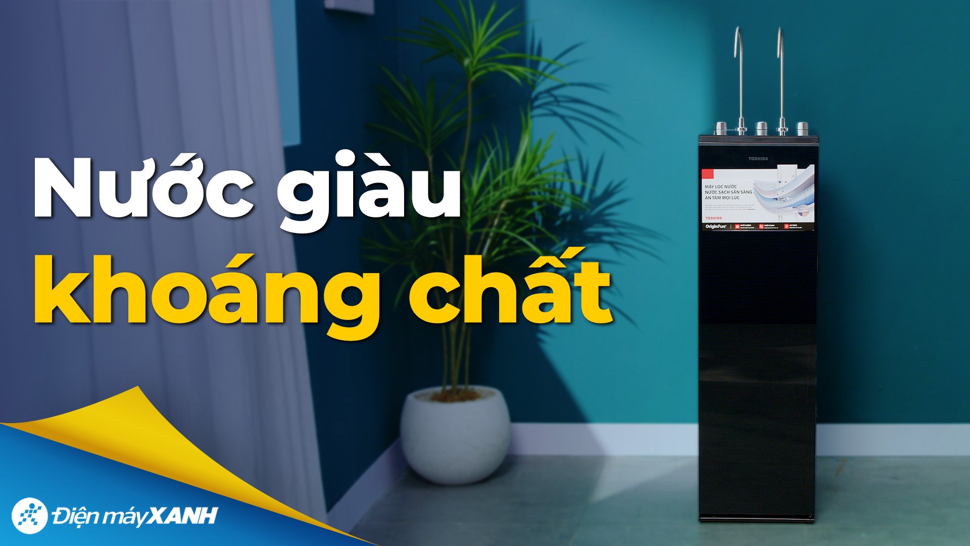 Máy lọc nước RO nóng nguội lạnh Hydrogen Toshiba TWP-WA3SVN(K) 10 lõi