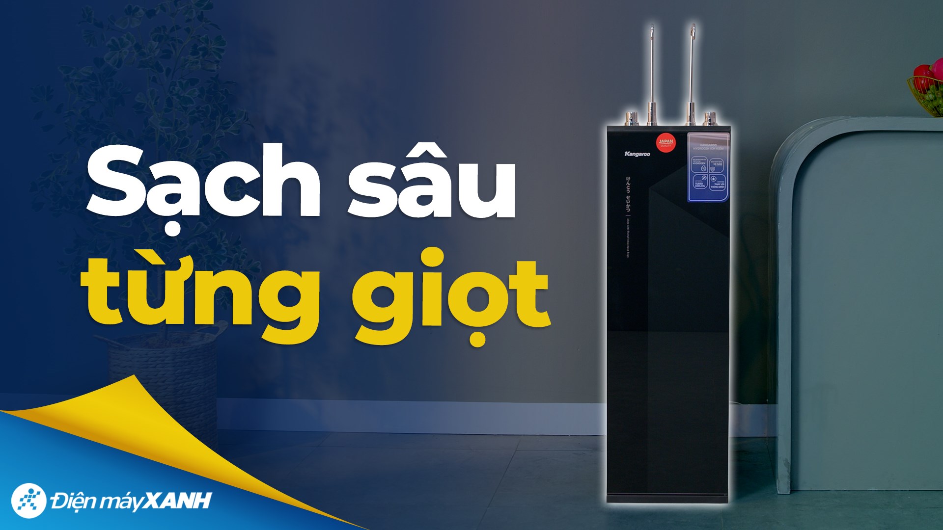 Máy lọc nước RO nóng nguội lạnh Hydrogen Toshiba TWP-WA3SVN(K) 10 lõi