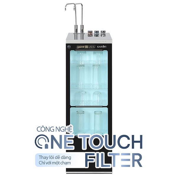 Máy lọc nước RO nóng nguội lạnh Karofi Platinum S6