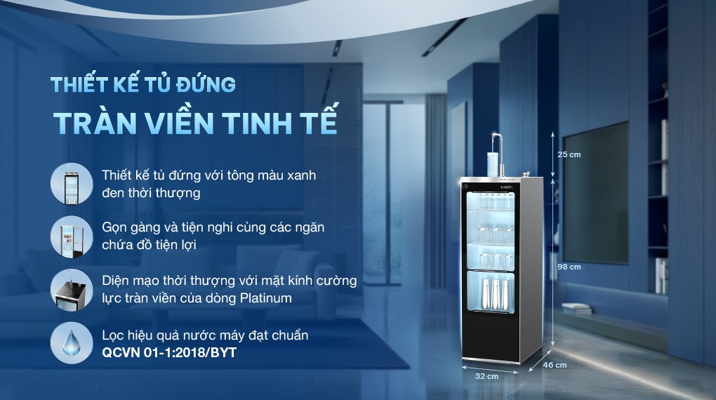 Máy lọc nước RO Karofi Platinum S2 12 lõi