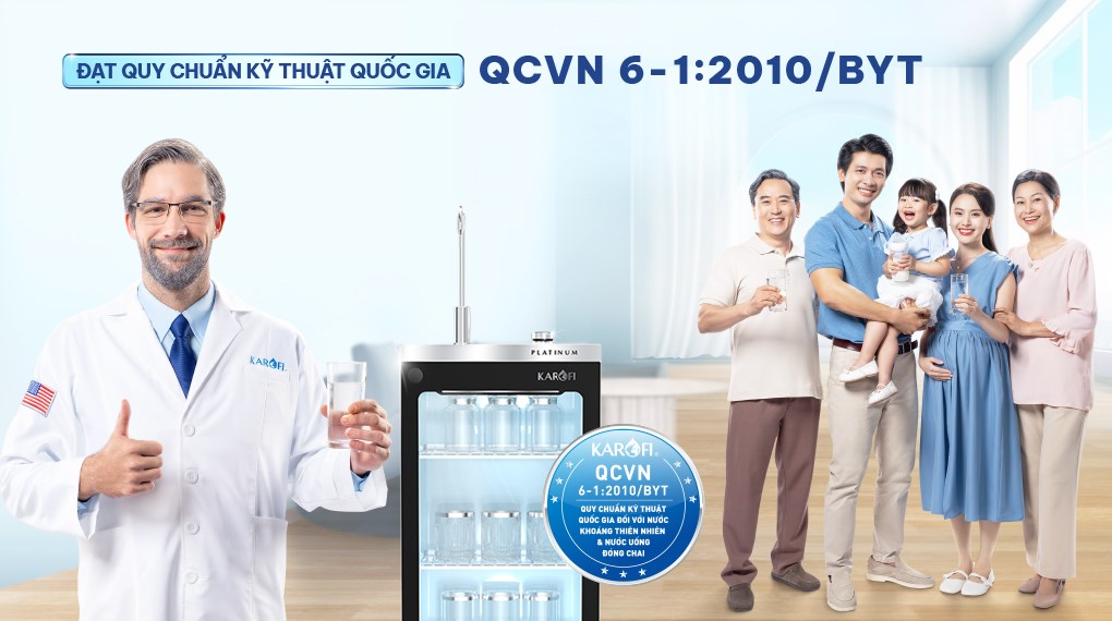 Máy lọc nước RO Karofi Platinum S2 12 lõi