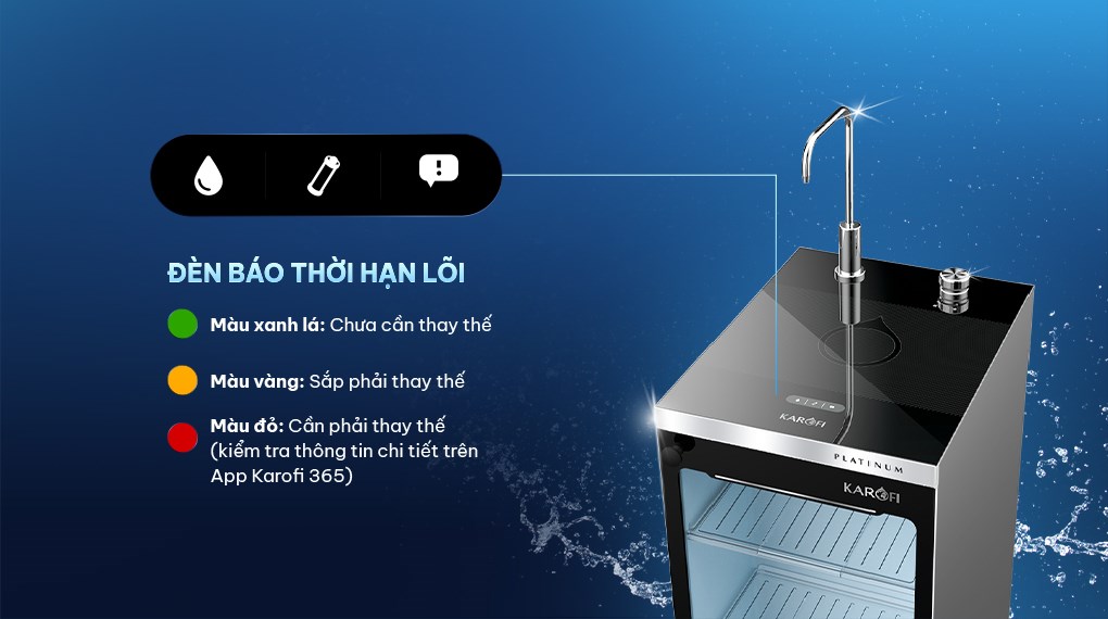 Máy lọc nước RO Karofi Platinum S2 12 lõi