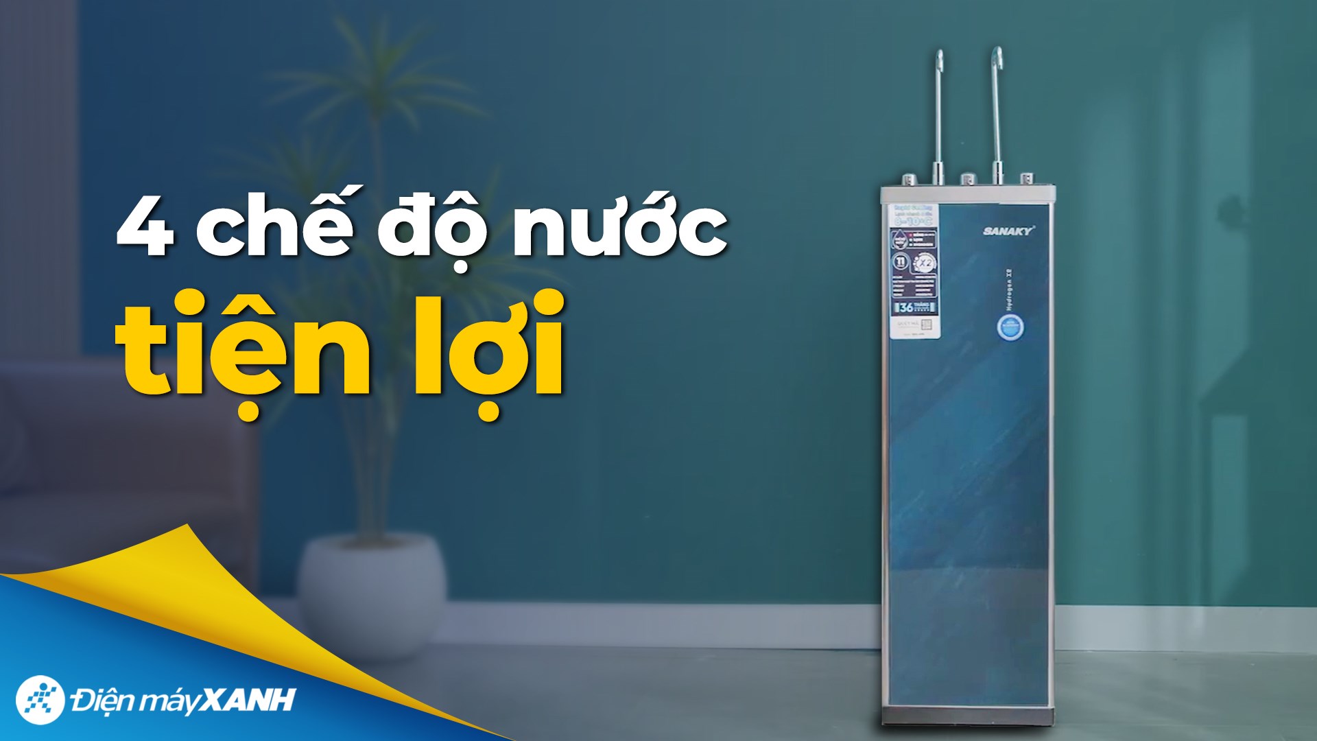 Máy lọc nước RO nóng nguội lạnh Hydrogen Sanaky SNK-S3HK85 10 lõi