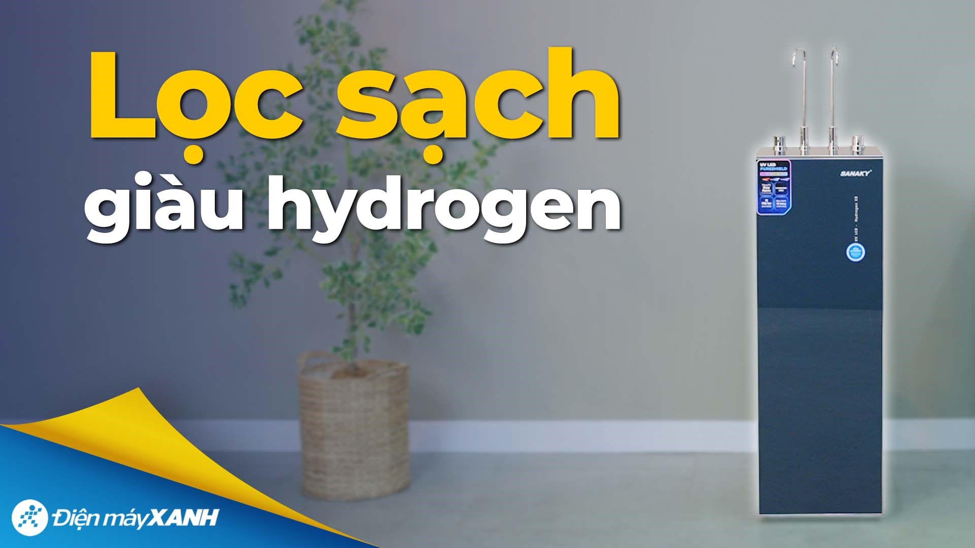 Máy lọc nước RO nóng nguội Hydrogen Sanaky SNK-TV2HK40 11 lõi