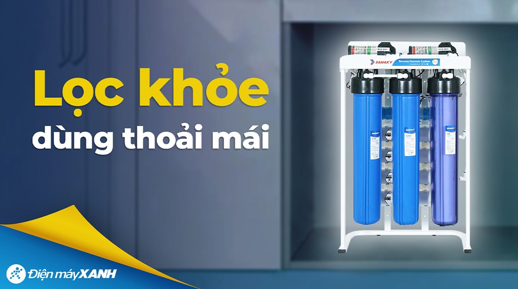 Máy lọc nước RO bán công nghiệp Sanaky SNK-OR22 8 lõi
