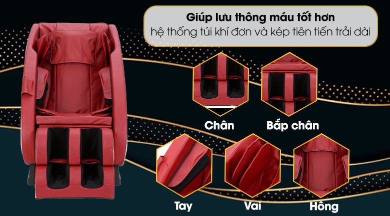 Ghế massage toàn thân Airbike Sports MK-119