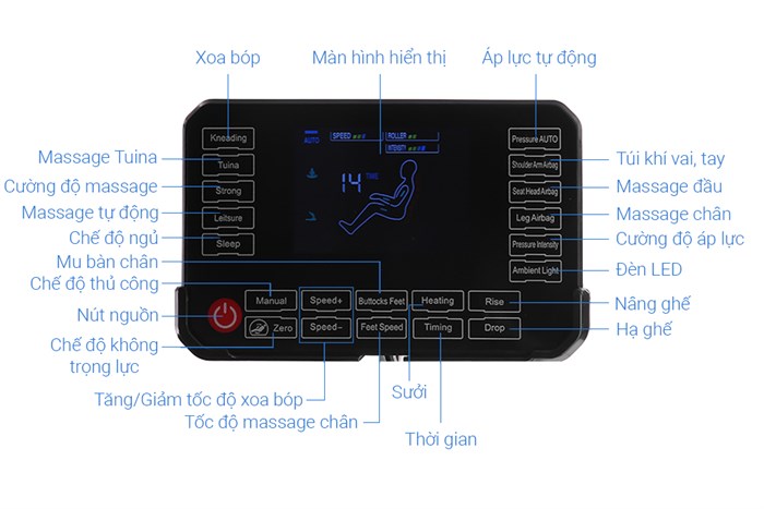 Ghế Massage Airbike Sport MK-280