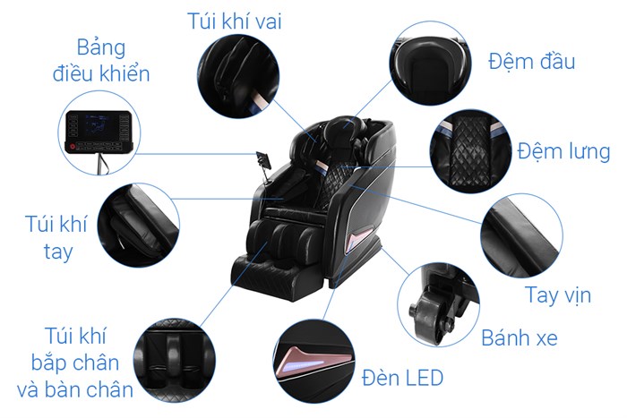 Ghế Massage Airbike Sport MK-280