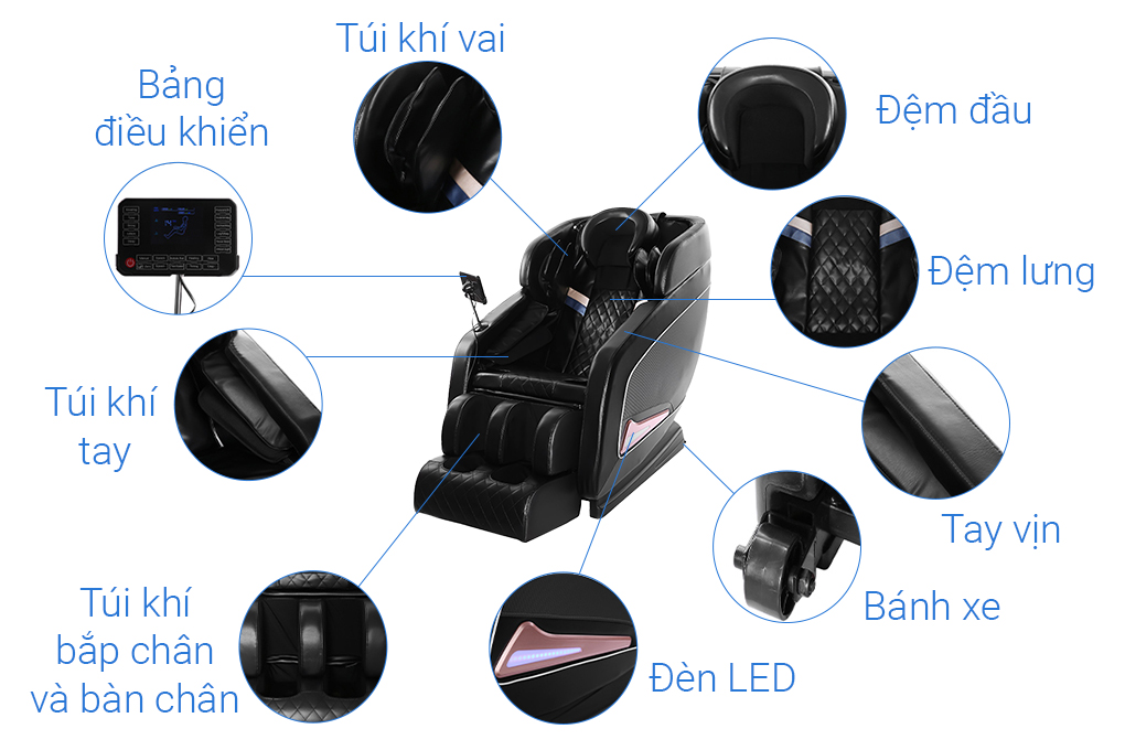 Ghế Massage Airbike Sport MK-280