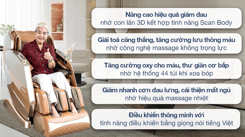 Ghế Massage Makano MKGM-20004 hover