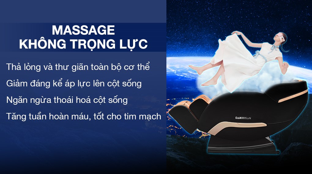Ghế Massage Daikiosan DKGM-0001D