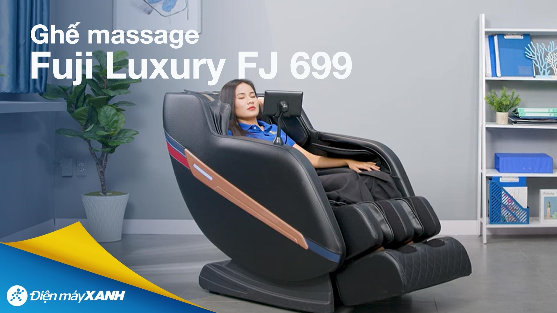 Khi sử dụng ghế massage Fuji Luxury FJ 699 bạn nên thư giãn hoàn toàn để tận hưởng quá trình massage một cách trọn vẹn nhất