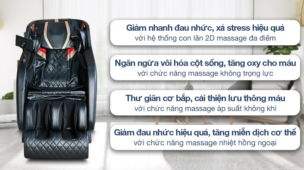 Ghế Massage Fuji Luxury FJ 699