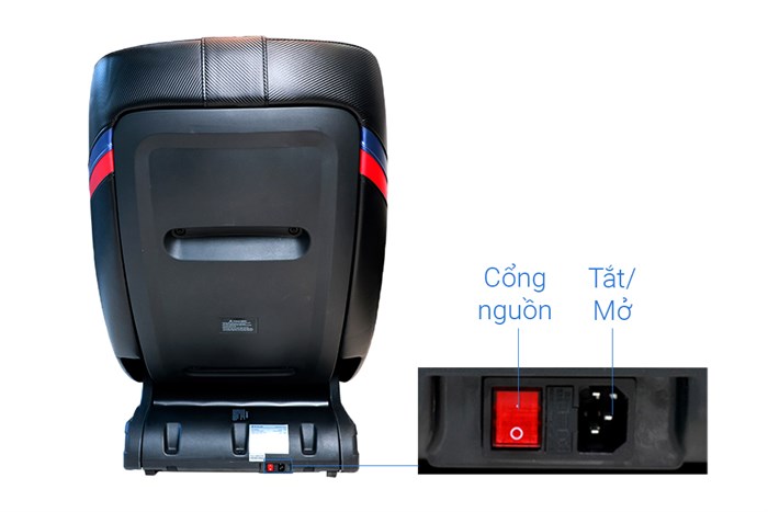 Ghế Massage Fuji Luxury FJ 699 Màu Đen