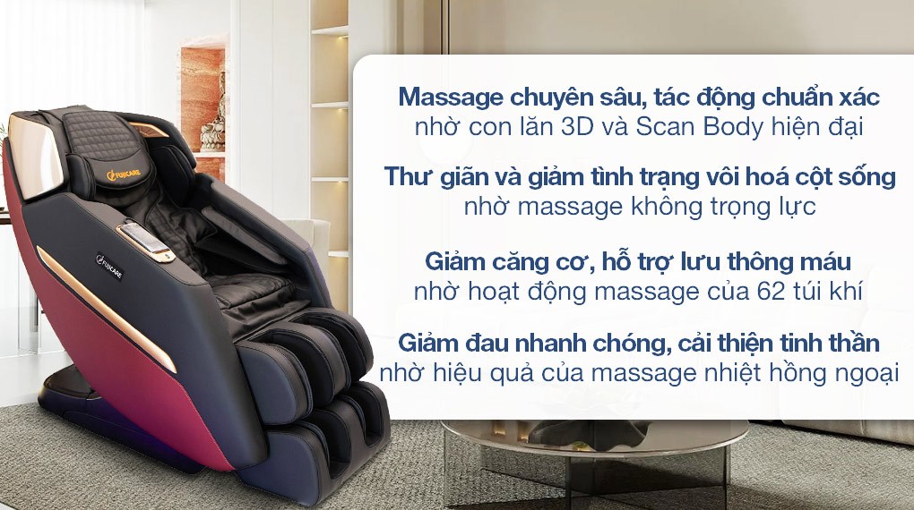 Ghế Massage Fuji Care FC 779 hover