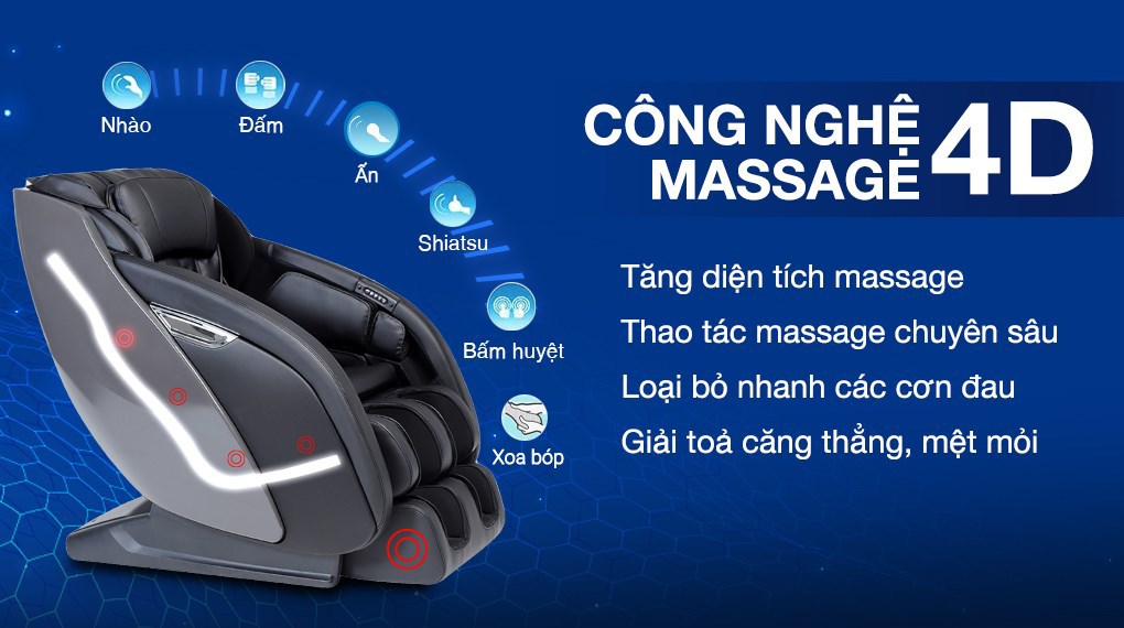 Ghế Massage Fuji Luxury FJ S600