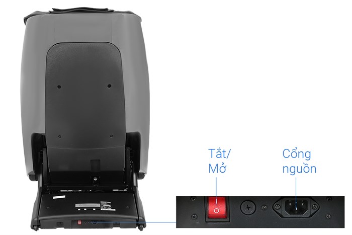 Ghế Massage Fuji Luxury FJ S600 Màu Đen