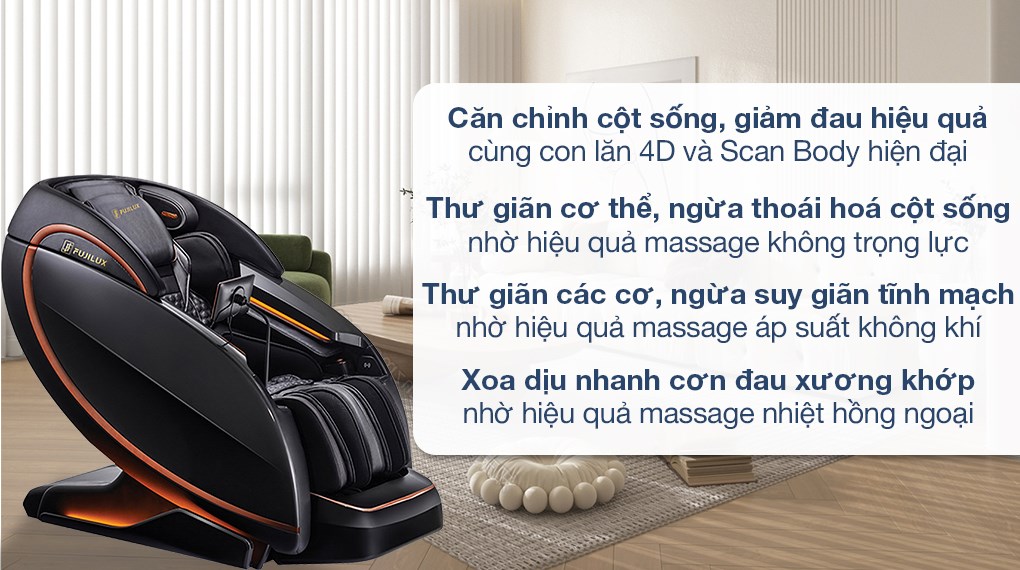 Ghế Massage Fuji Luxury FJ S99 Cullian hover