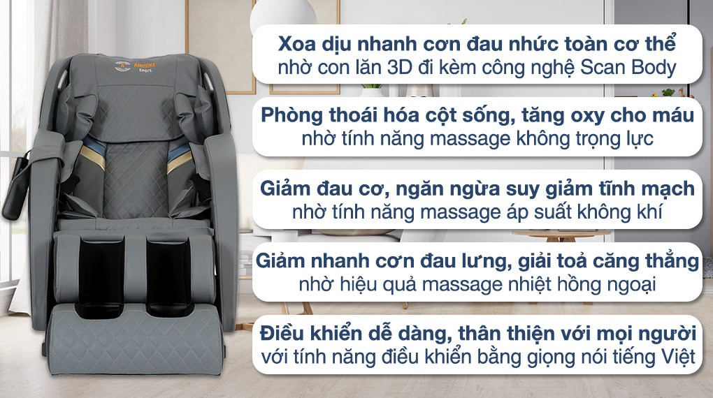 Ghế Massage Airbike Sport MK-354